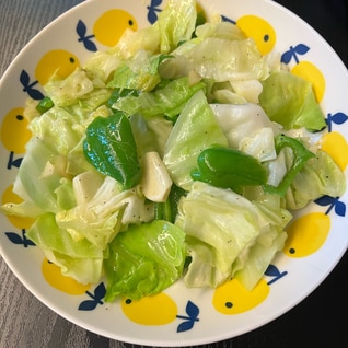 【白ワインに合う】にんにく野菜炒め